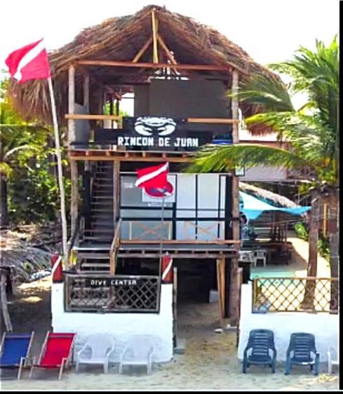 Hostal Punta Cangrejo San Onofre Dış mekan fotoğraf