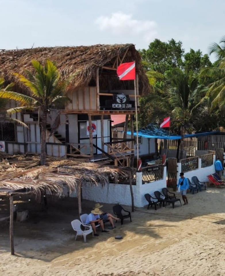 Hostal Punta Cangrejo San Onofre Dış mekan fotoğraf