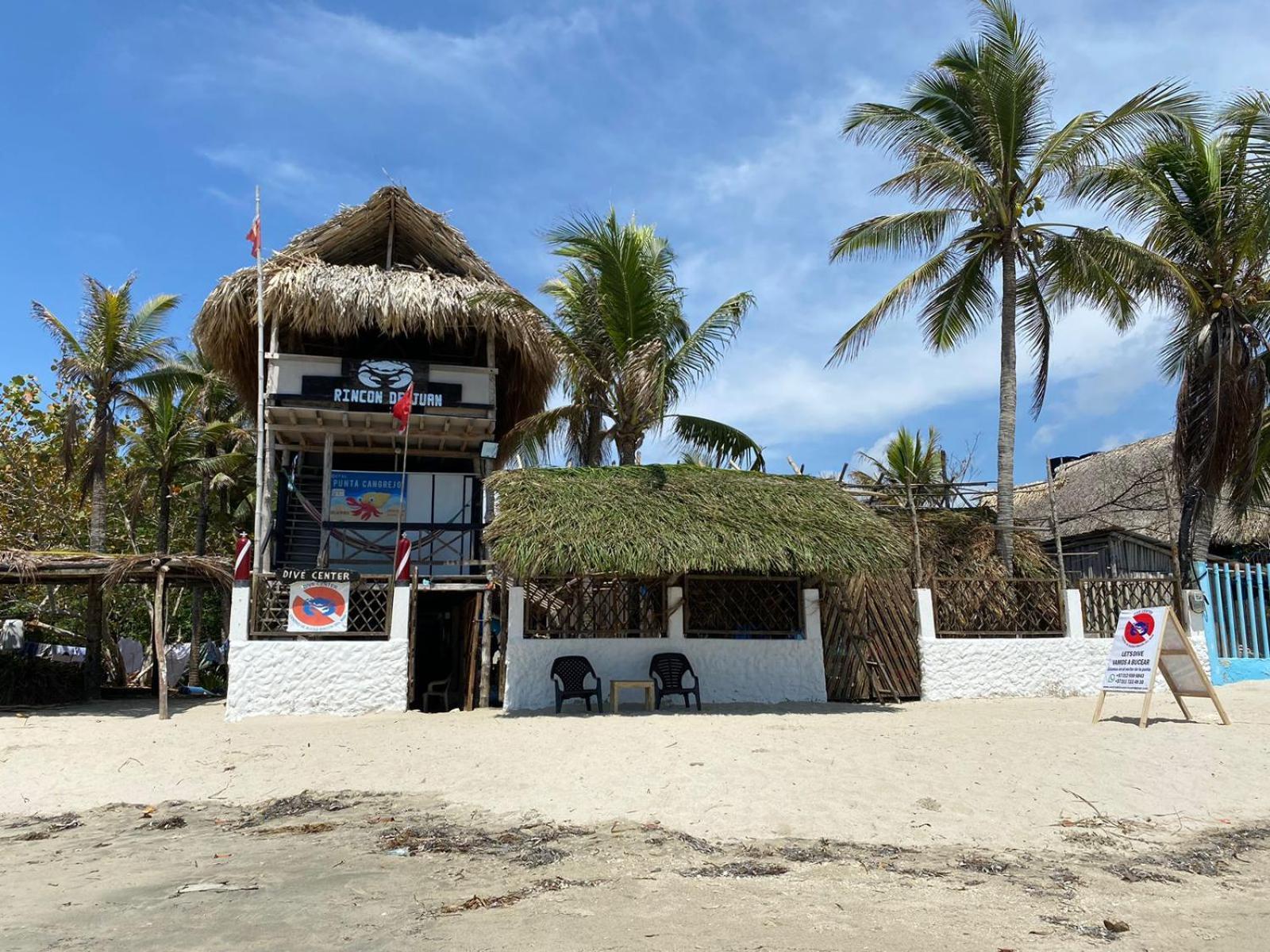 Hostal Punta Cangrejo San Onofre Dış mekan fotoğraf