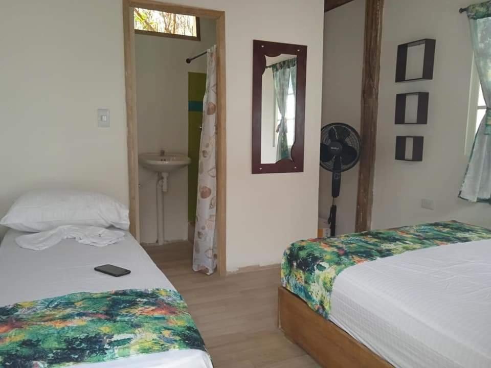 Hostal Punta Cangrejo San Onofre Dış mekan fotoğraf