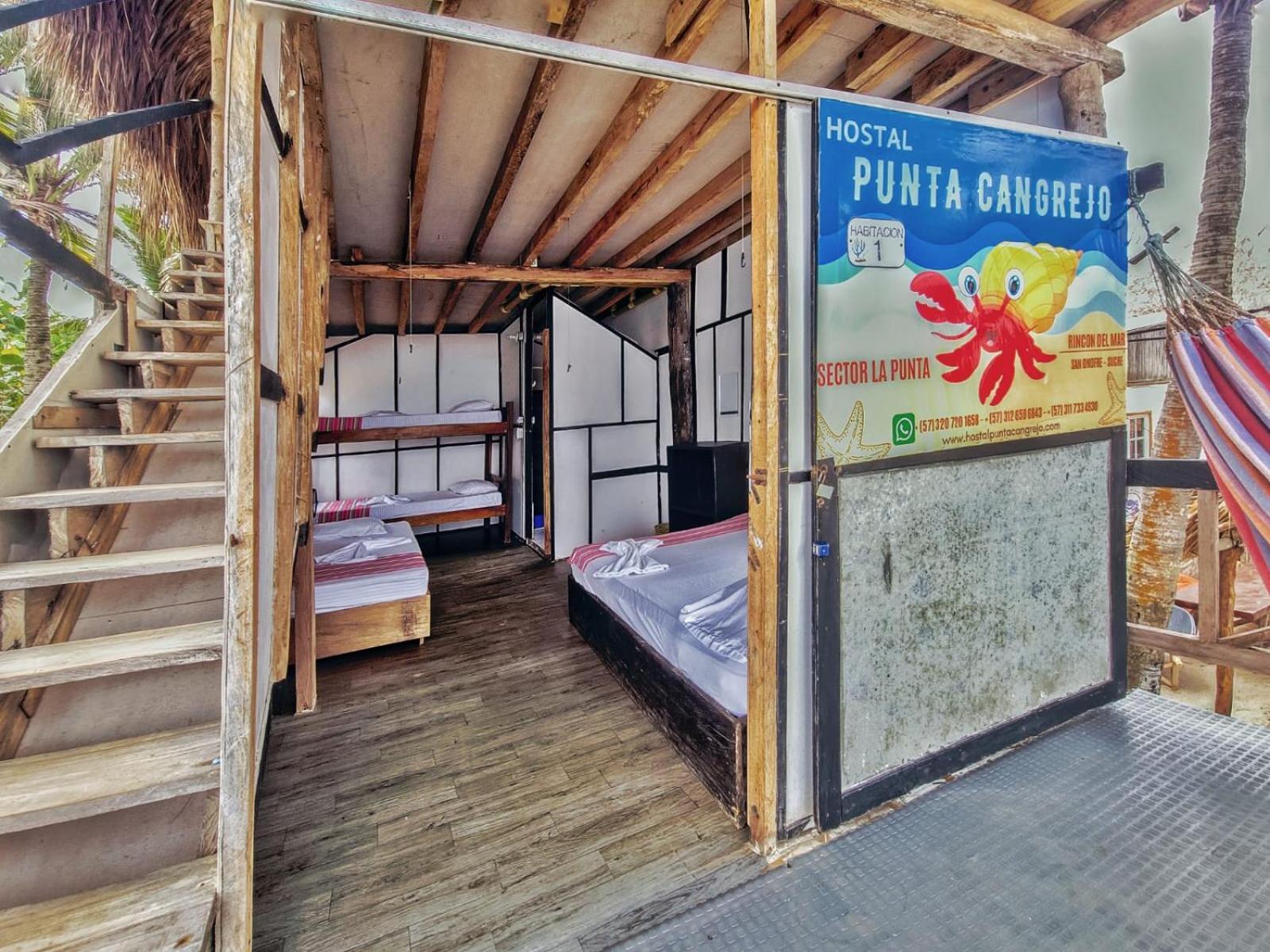 Hostal Punta Cangrejo San Onofre Dış mekan fotoğraf
