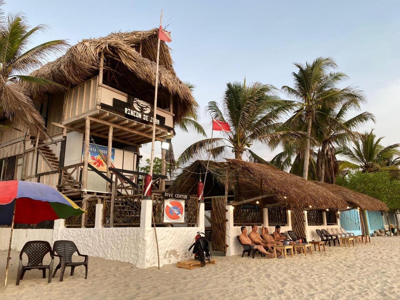 Hostal Punta Cangrejo San Onofre Dış mekan fotoğraf