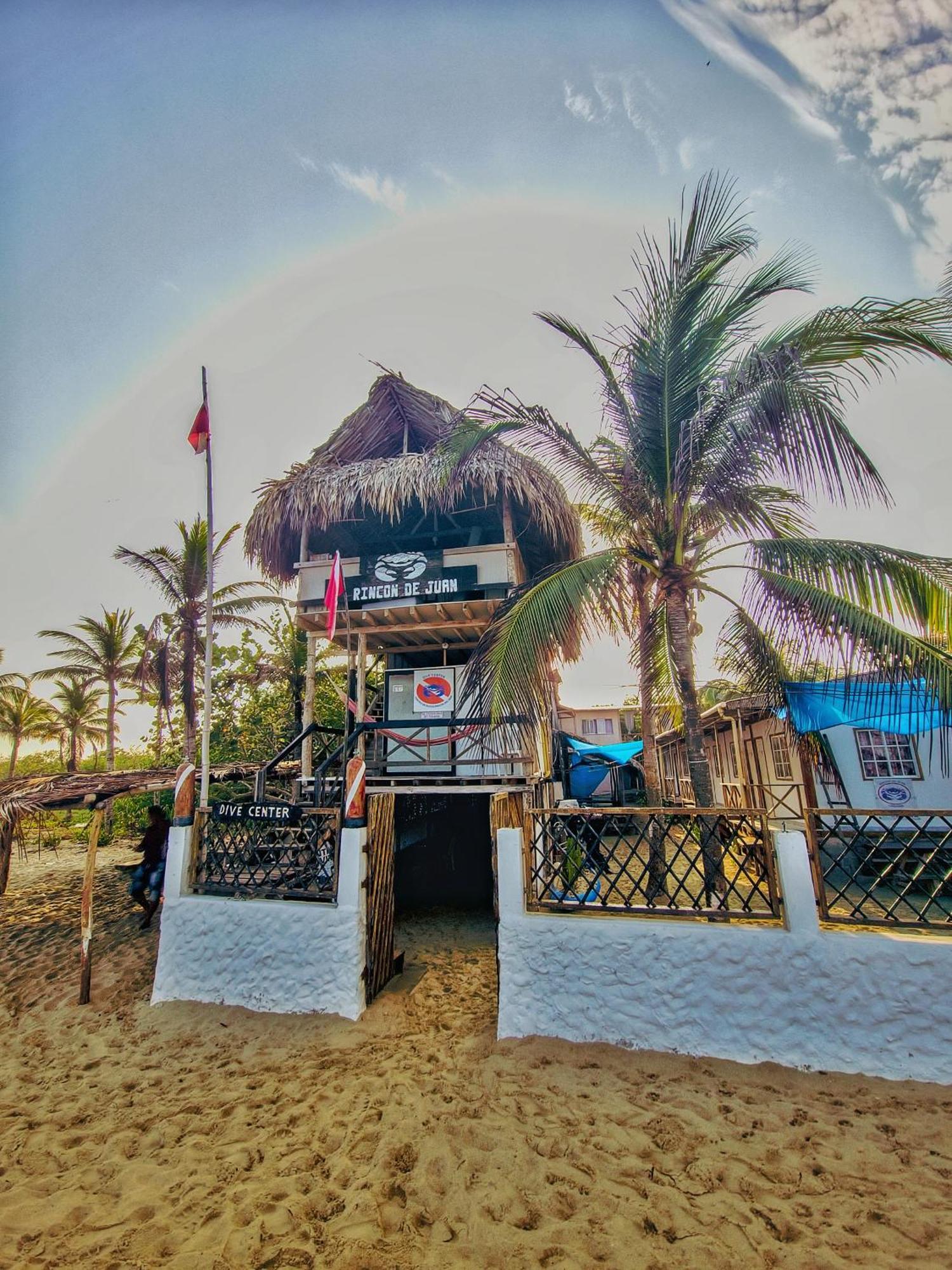 Hostal Punta Cangrejo San Onofre Dış mekan fotoğraf